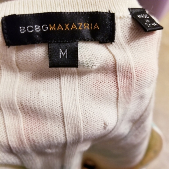 🏖 BCBG MaxAzria Tie-dye Embellished Sweater - Picture 9 of 10